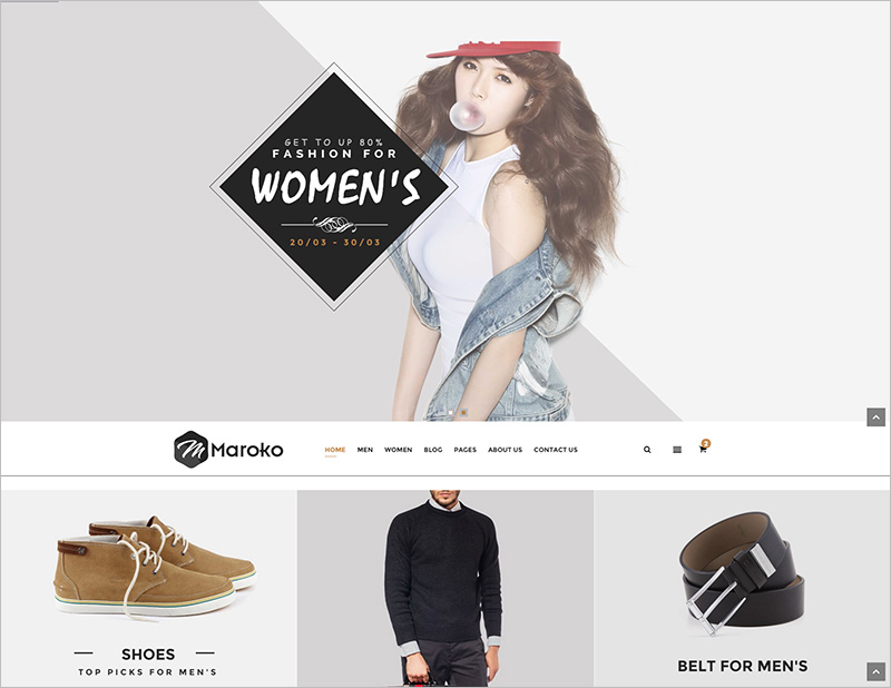 HTML Fashion Website Templates Free & Premium