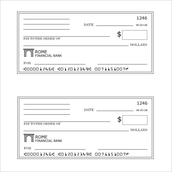 43+ Cheque Templates Free Word, Excel, PSD, PDF Formats