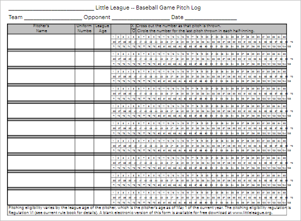 34+ Sports Chart Templates Free Word, Excel PDF Formats