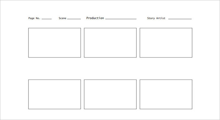 Storyboard Template For Word from www.creativetemplate.net