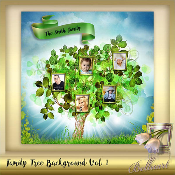 Family Tree Book Template from www.creativetemplate.net