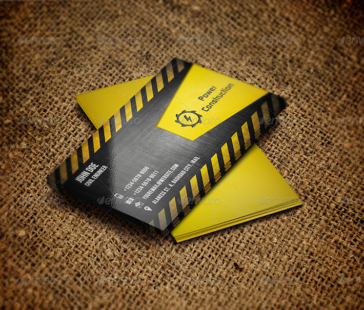free-construction-business-card-templates