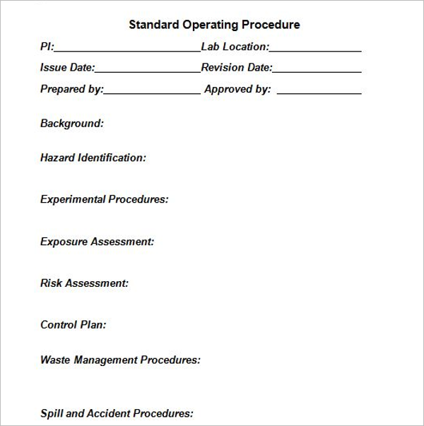 45-free-standard-operating-procedure-templates-word-excel-format
