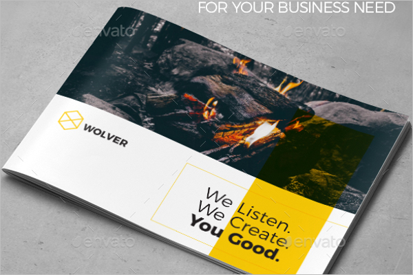 A4 Brochure Template InDesign