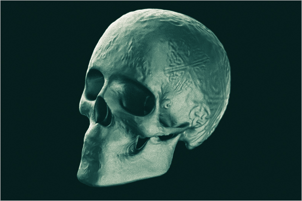 Skull Decoration 3D Model