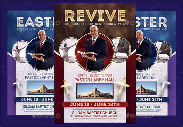 Latest Revival Flyer Template