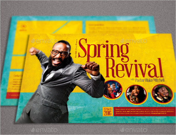 Spring Revival Flyer Template
