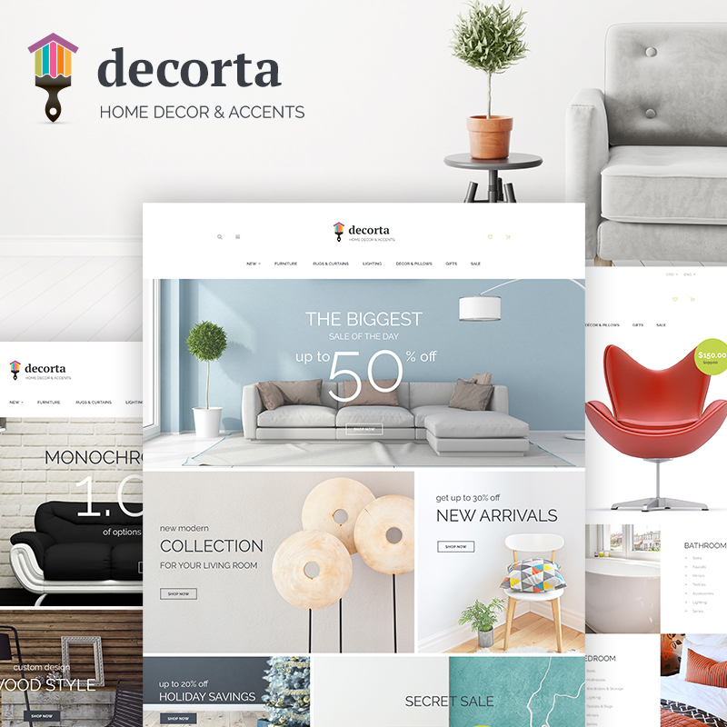 Decorta - Furniture Store PrestaShop Theme